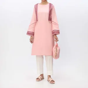 1PC- Embroidered Cambric Shirt PS3248