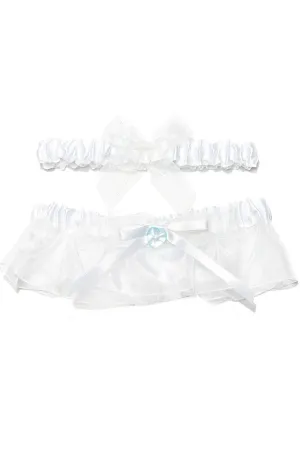 2-Piece Fashion Organza Wedding Garters