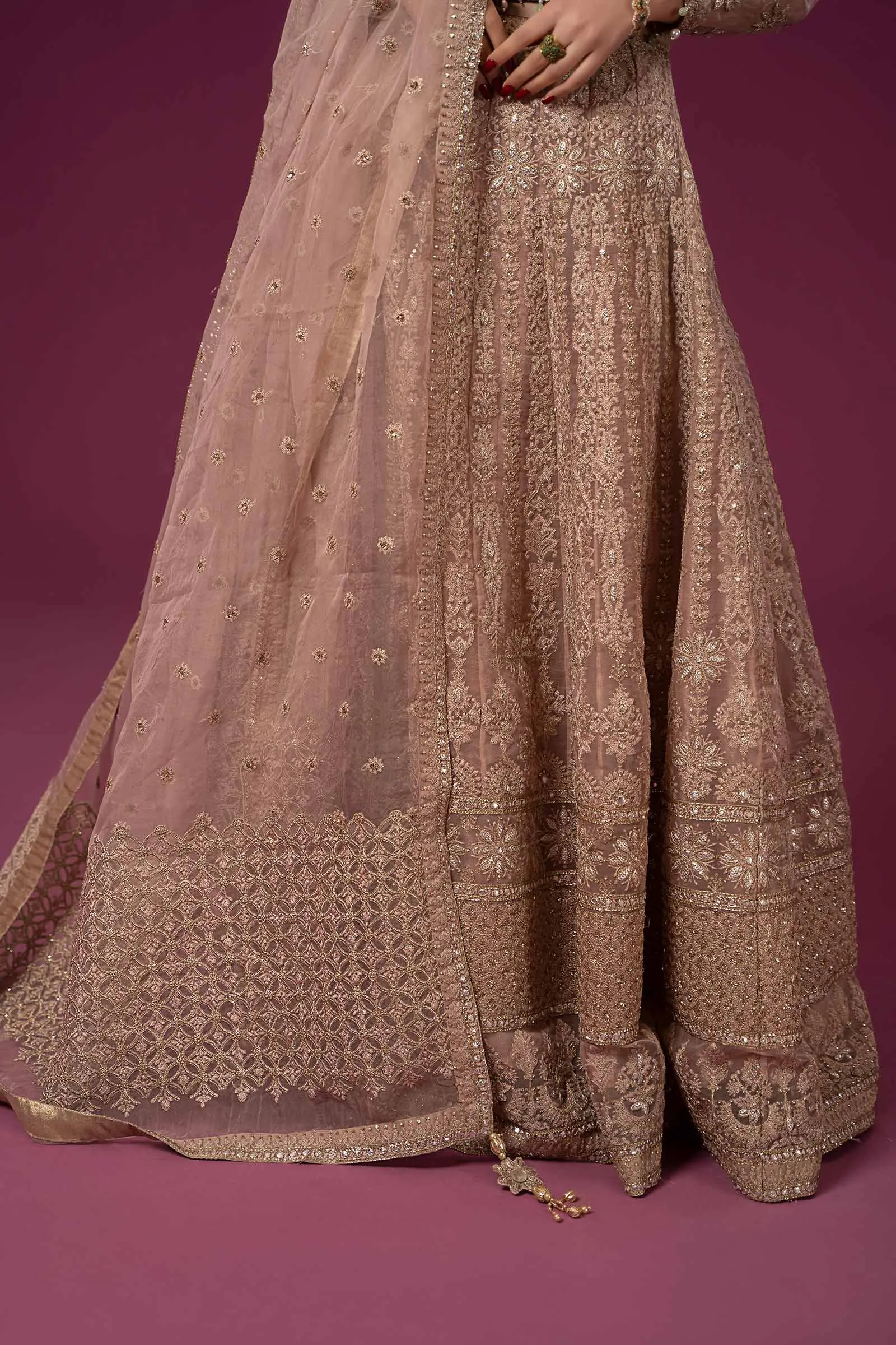 3 Piece Embroidered Organza Suit | SF-EF24-02