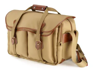 555 Camera Bag - Khaki Canvas / Tan Leather