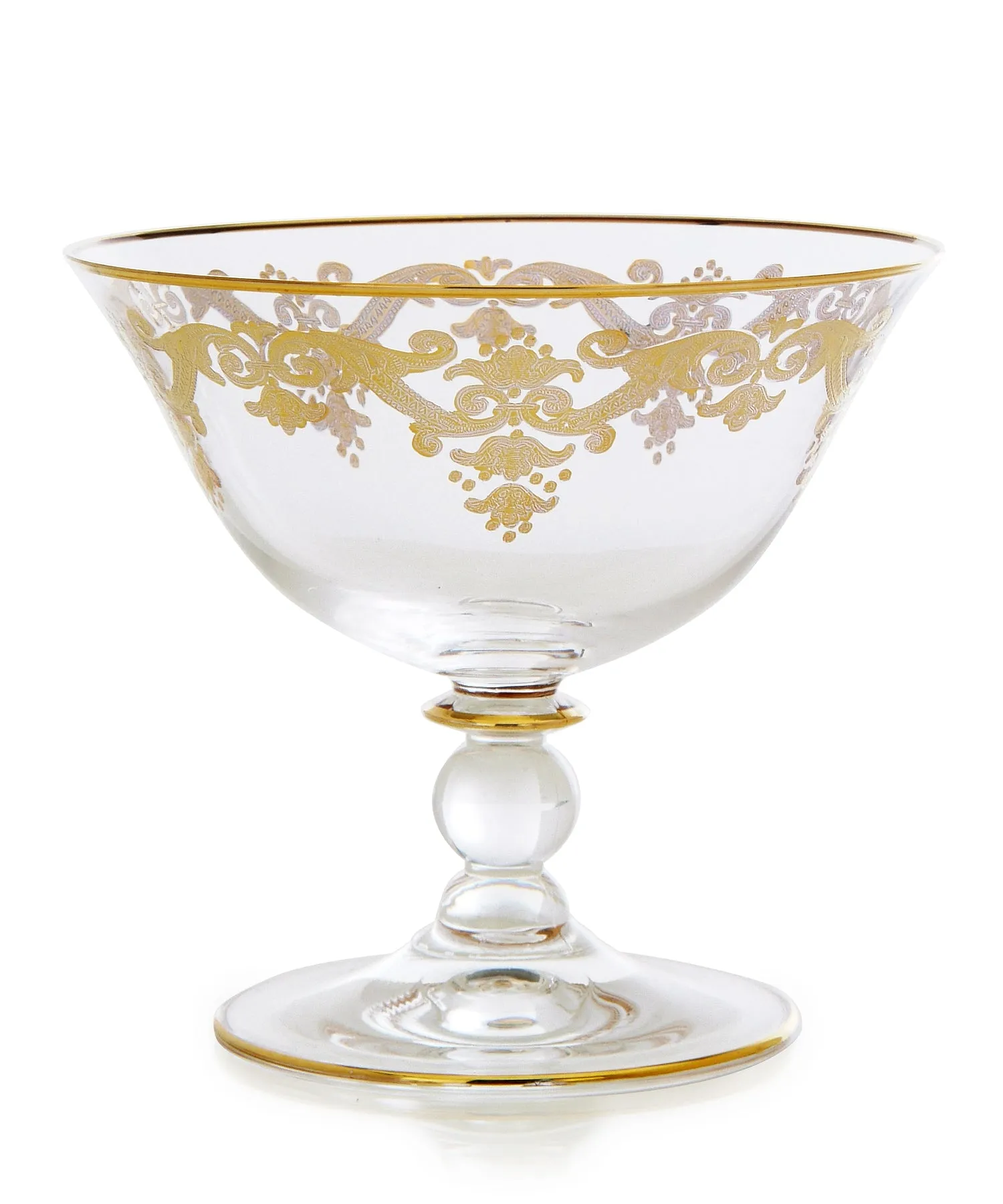 5" Serving Bowl with 24k Gold Artwork