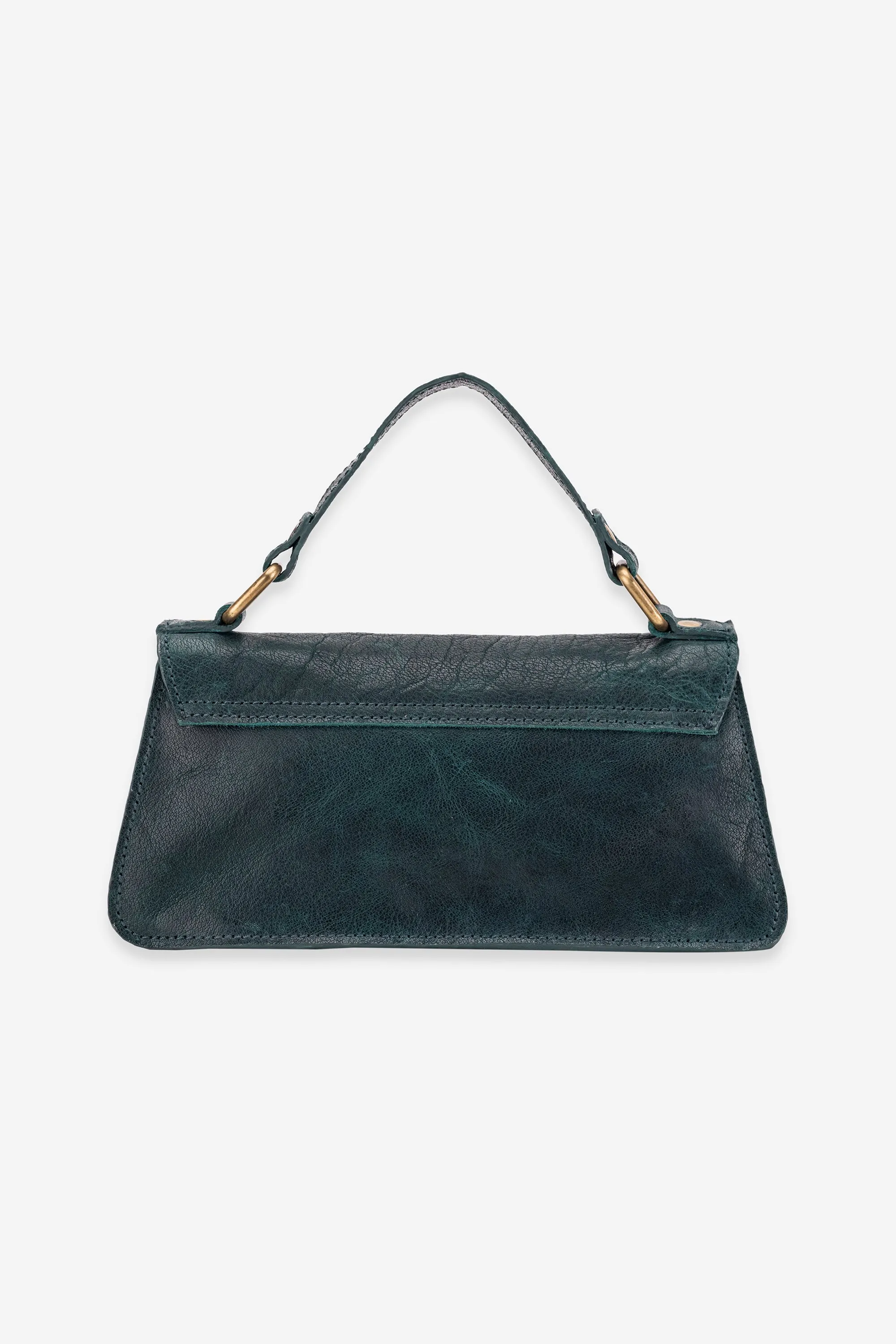 Abelardo Tiramisu Deep Teal Handbag