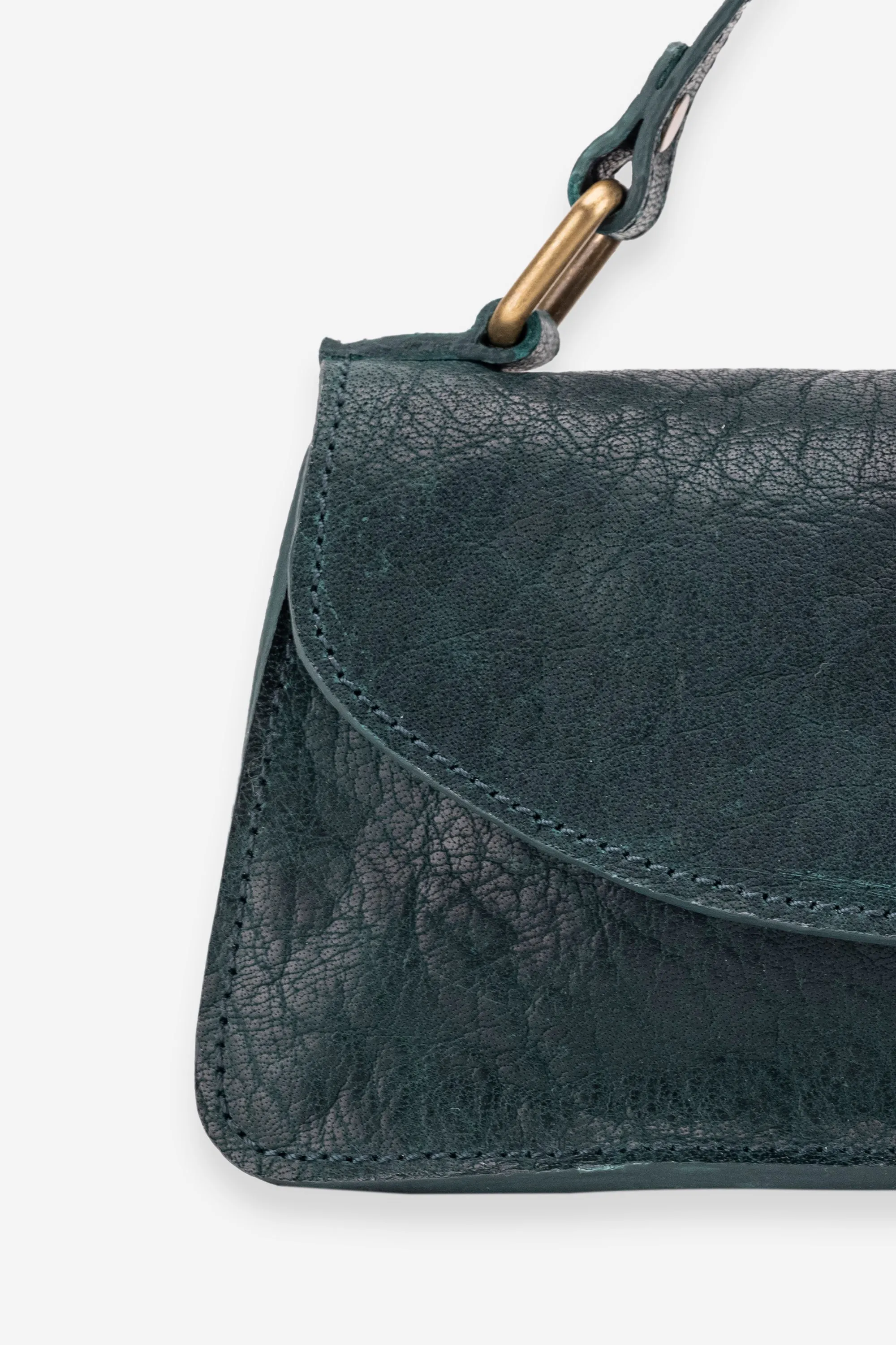 Abelardo Tiramisu Deep Teal Handbag