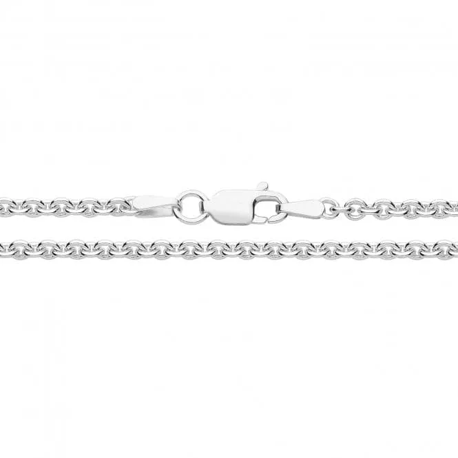 Acotis Silver Close Rolo Chain G1391