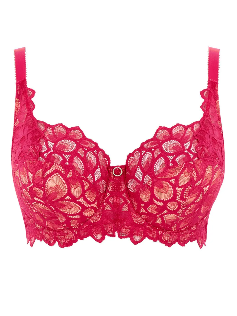 Allure Full Cup Bra In Raspberry - Panache