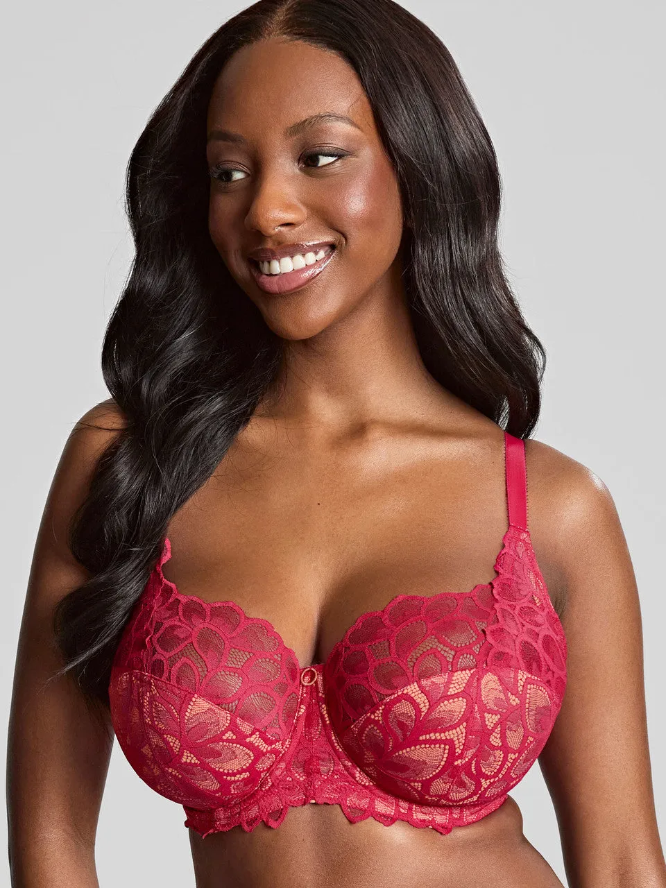 Allure Full Cup Bra In Raspberry - Panache