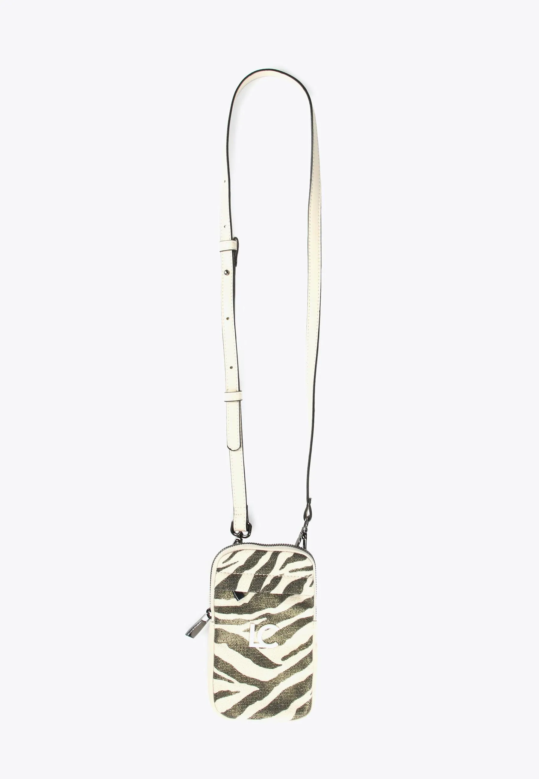 Animal print mobile phone bag