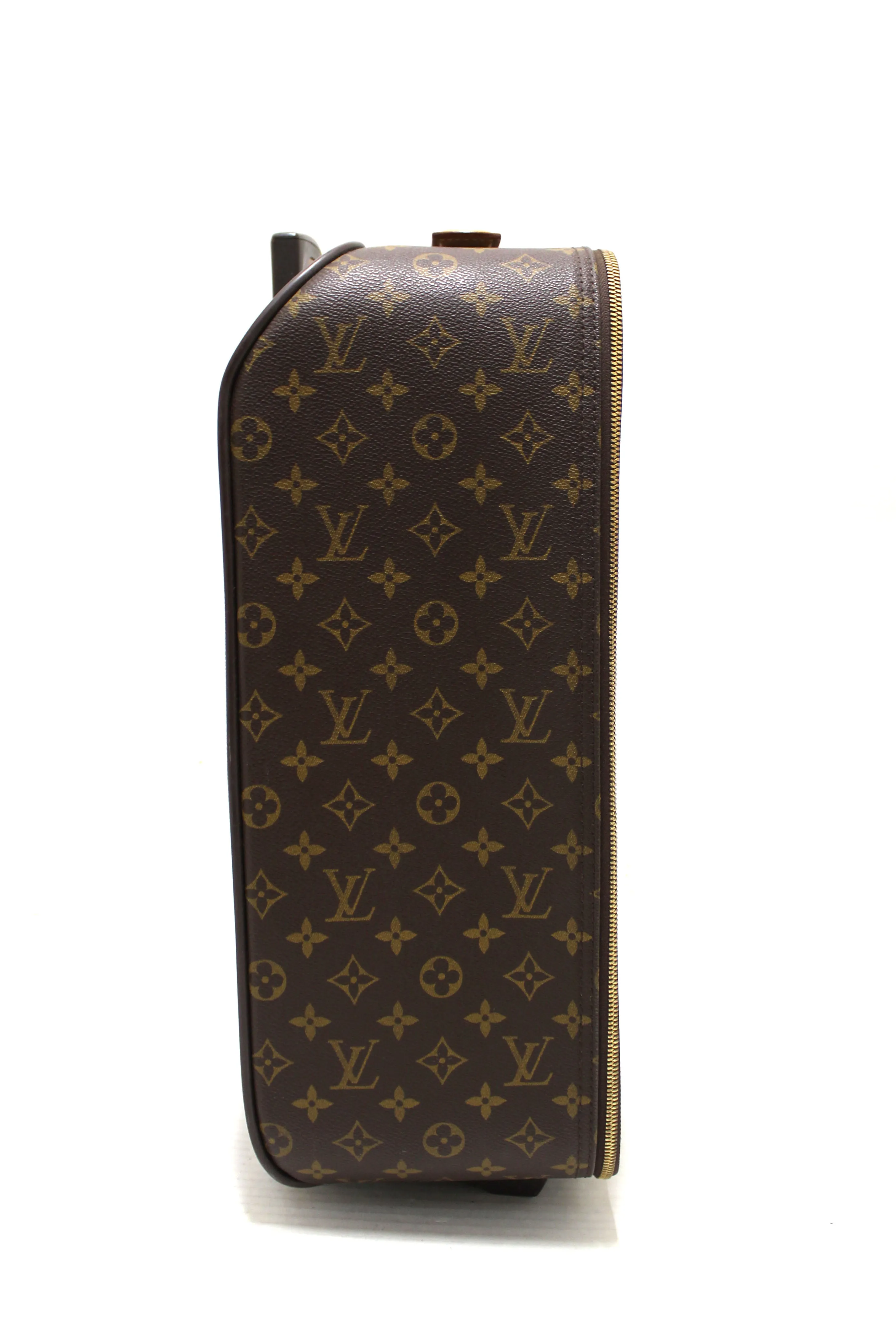 Authentic Louis Vuitton Classic Monogram Pegase 45 Luggage Rolling Suitcase