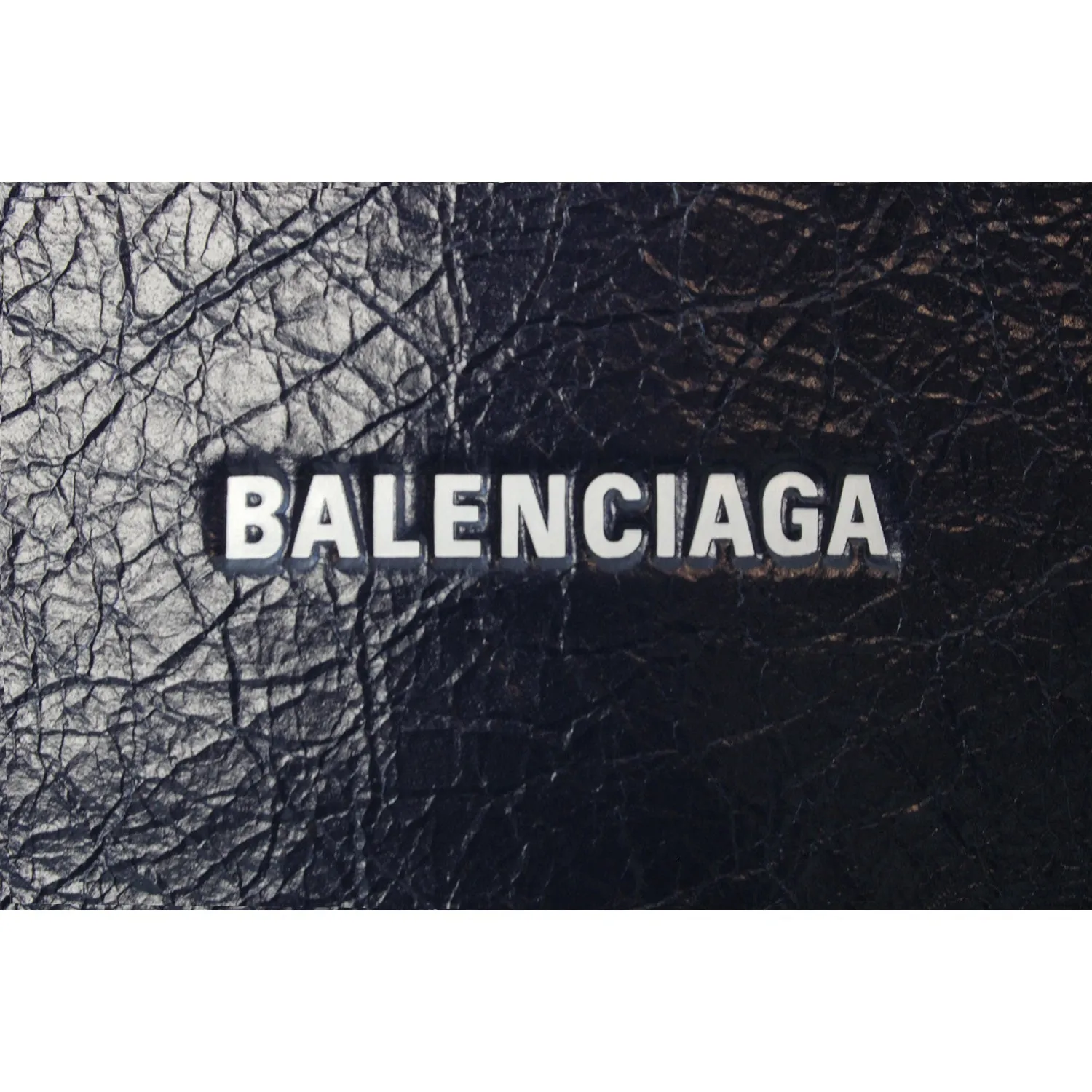 Balenciaga Arena Blue Lambskin Leather Flap Messenger Bag