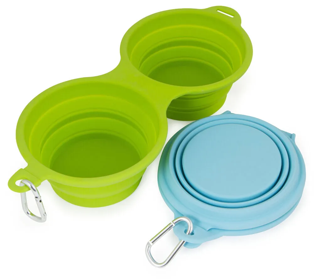 Best Friend Duo pet travel bowl