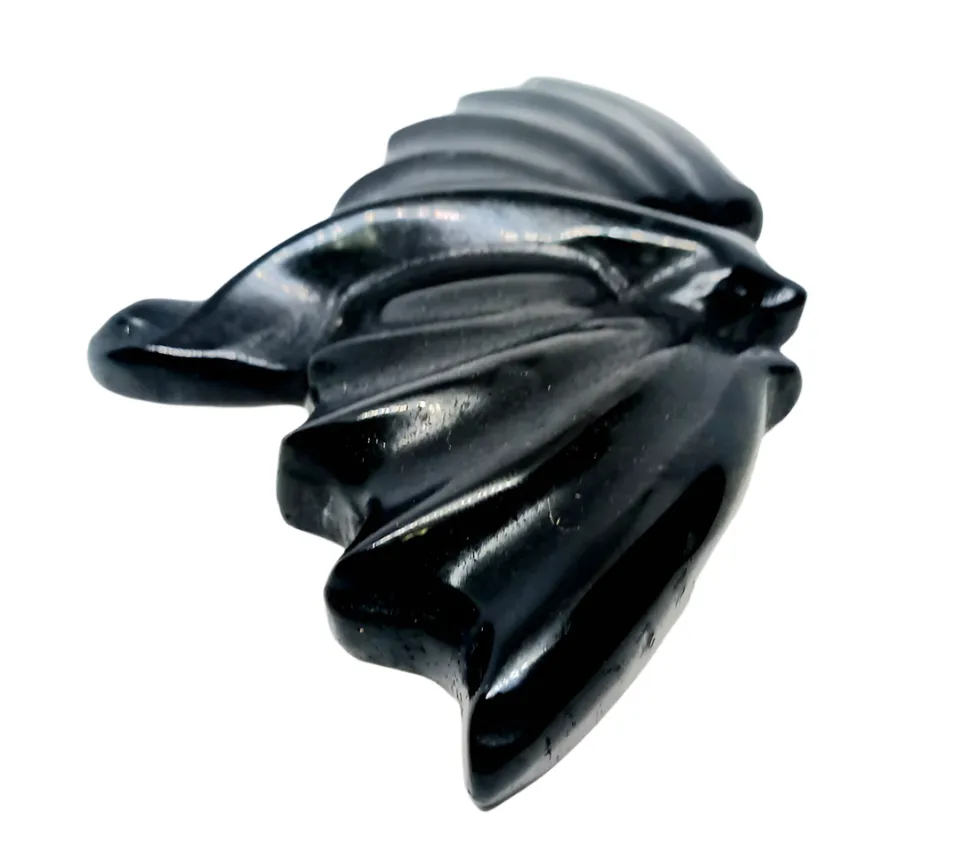 Black Obsidian Crystal Flying Dragon