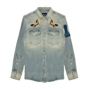 BLANCO RIVER WESTERN DENIM SHIRT