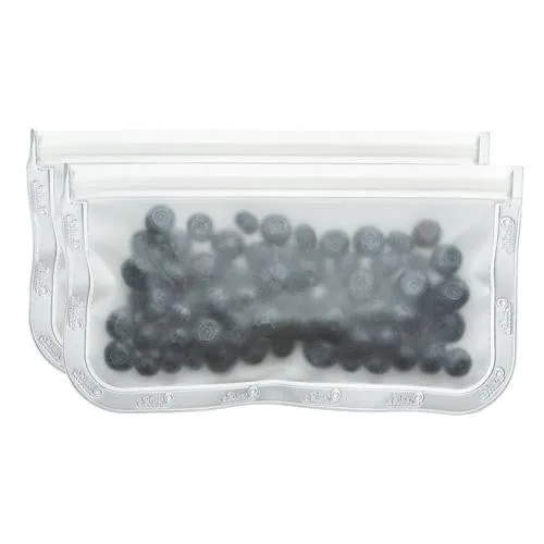 Blue Avocado (re) Zip Seal Snack Bag - Translucent