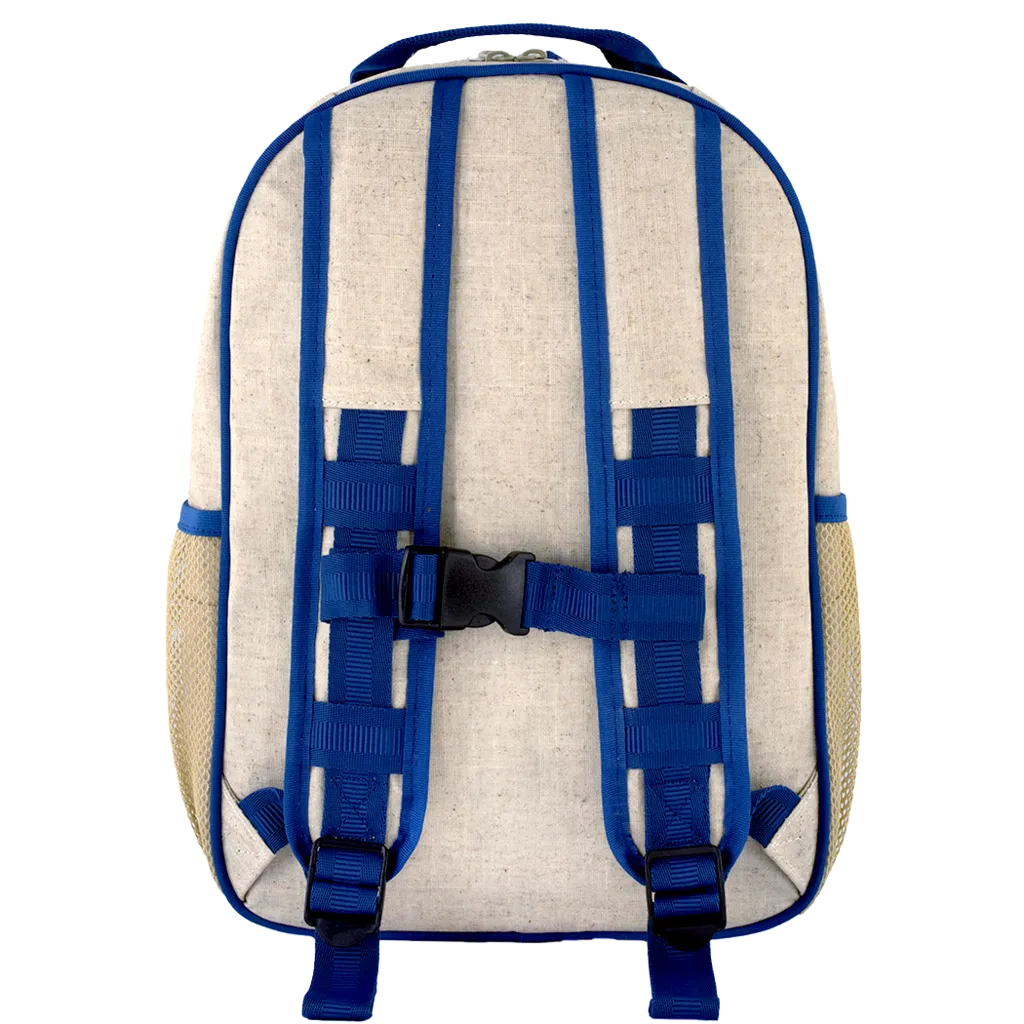 Blue Dino Toddler Backpack