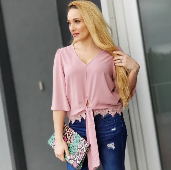 Blushing Babe Chic Blouse