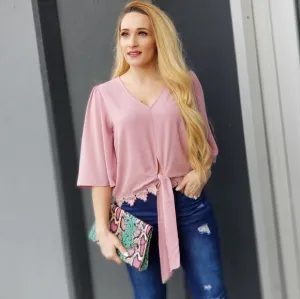 Blushing Babe Chic Blouse