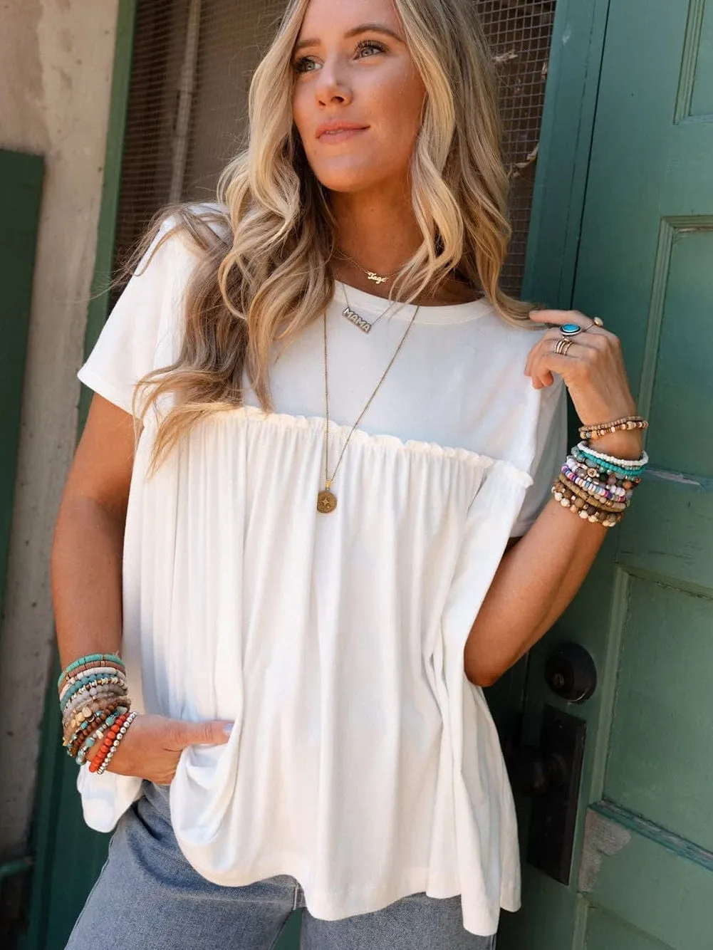 Boho Chic Summer Blouse