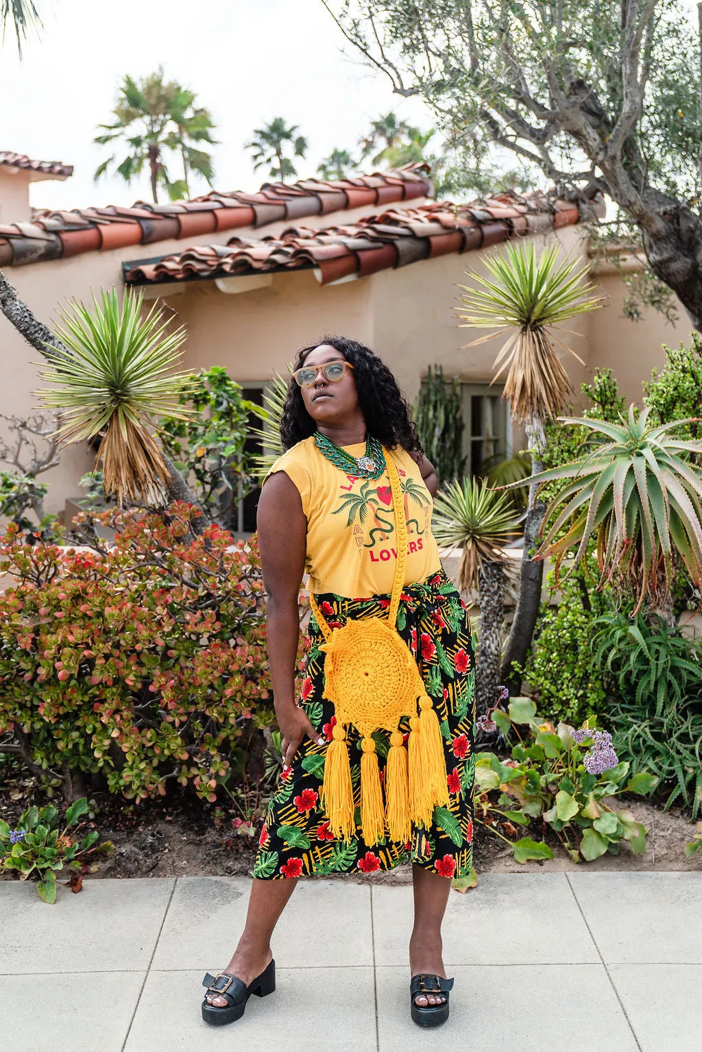 Boho Sun Bag in Mellow Yellow