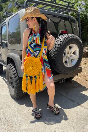 Boho Sun Bag in Mellow Yellow