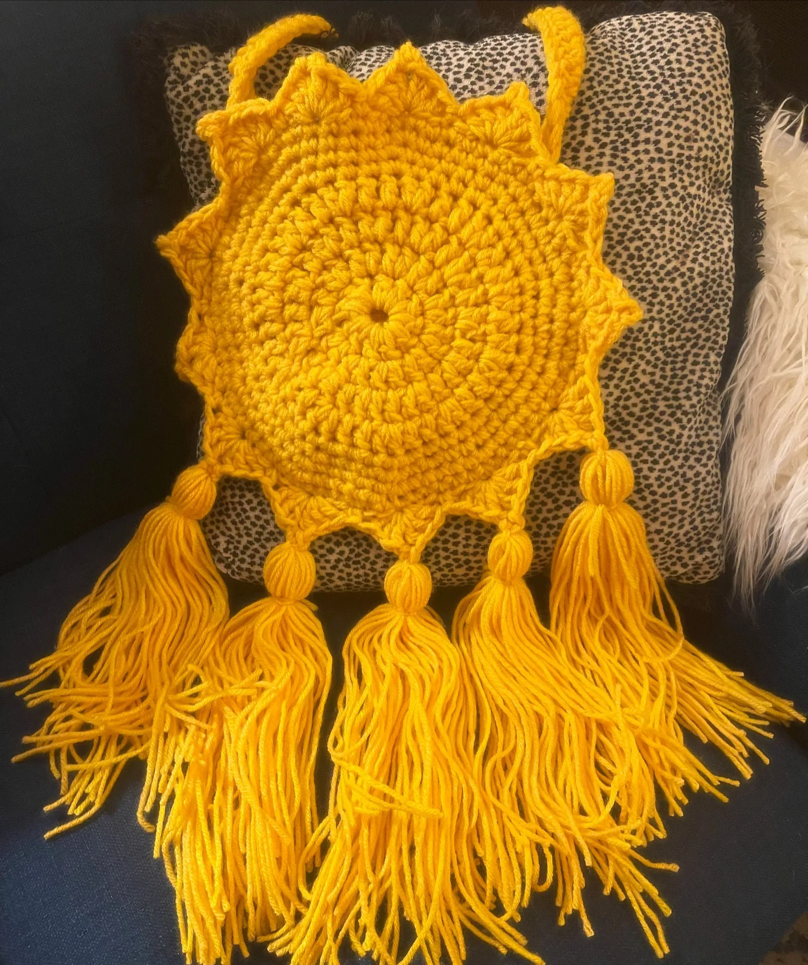 Boho Sun Bag in Mellow Yellow