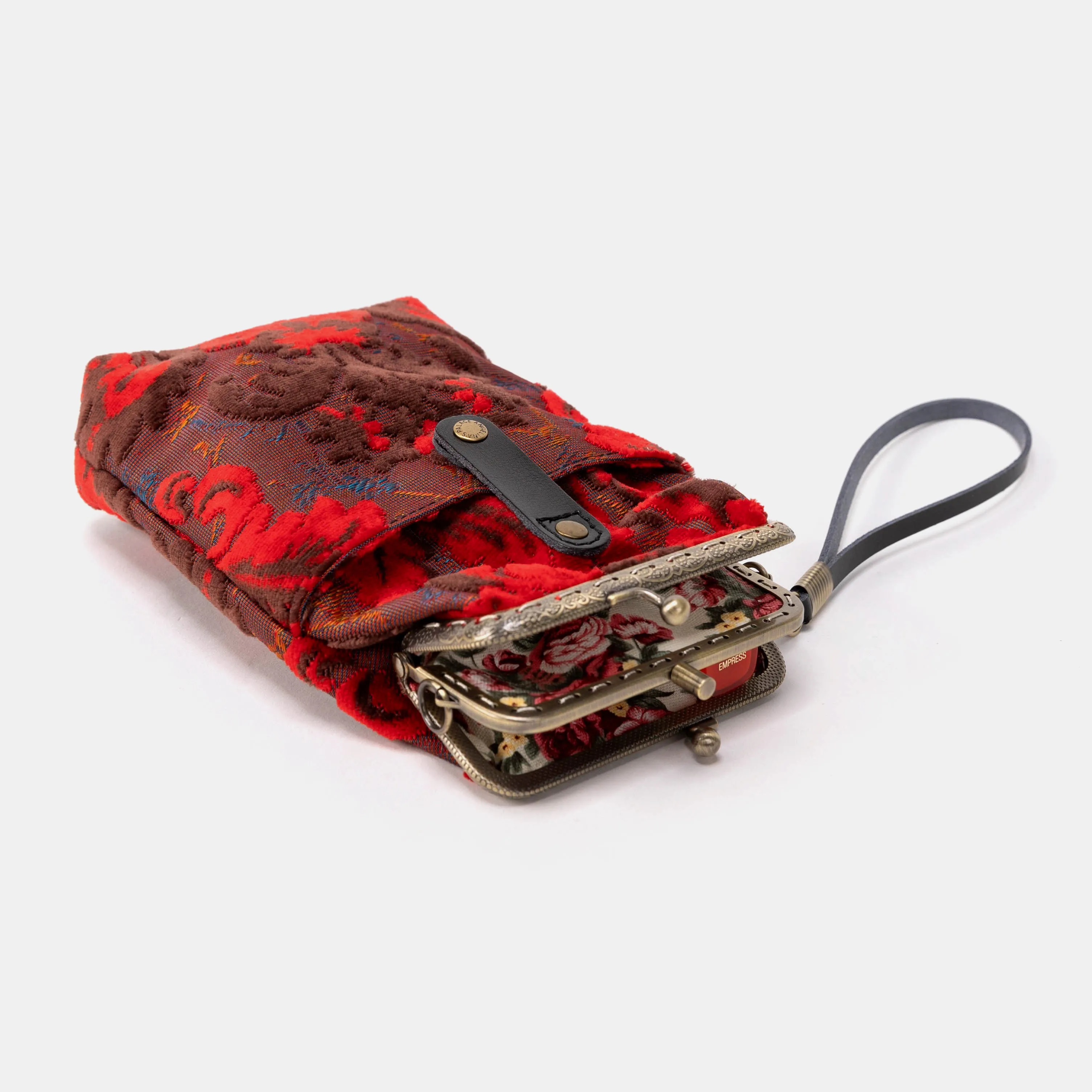 Burnout Velvet Revival Scarlet Carpet Phone Case