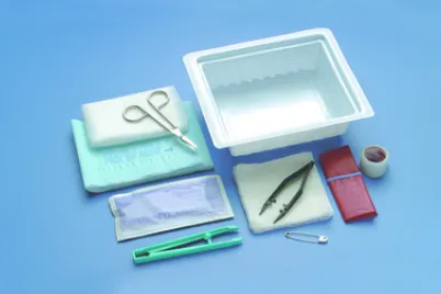 Busse Hospital Disposables Dressing Change Tray, Sterile