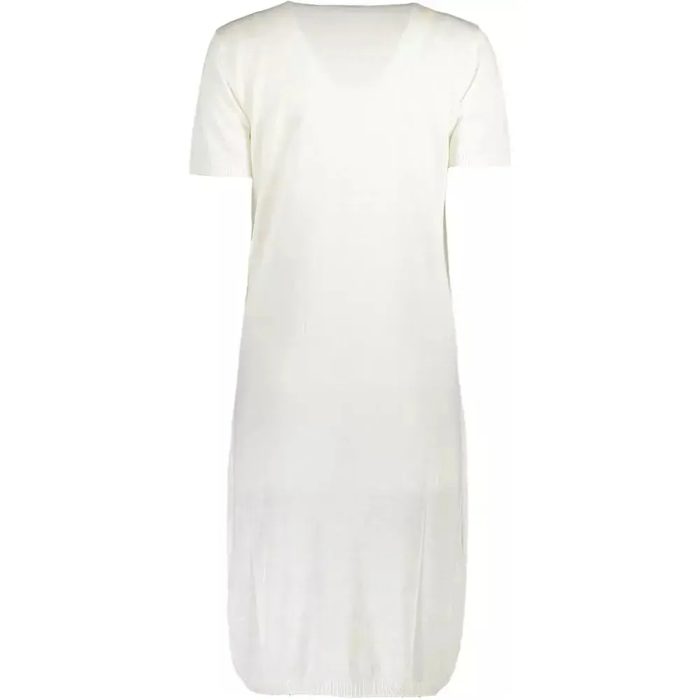 Cavalli Class White Viscose Women Dress