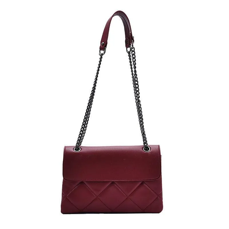 Chain Underarm Rhombus Messenger Bag – Stylish Women's Shoulder Bag