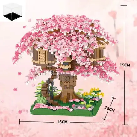 Cherry Tree House Building Blocks