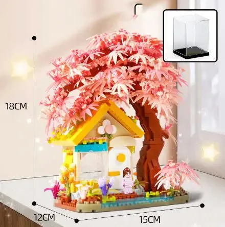 Cherry Tree House Building Blocks