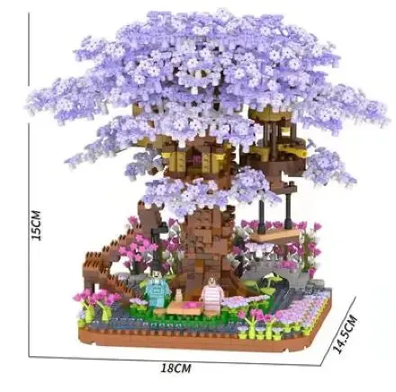 Cherry Tree House Building Blocks