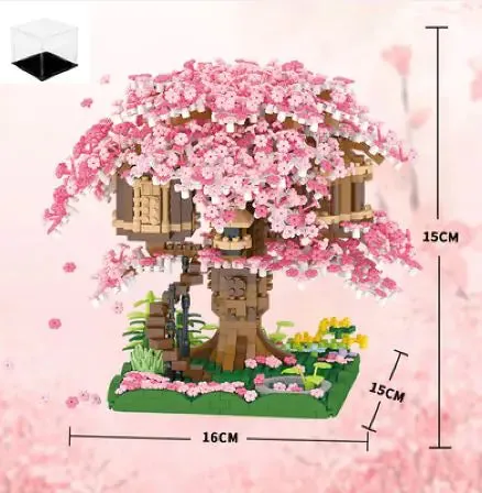 Cherry Tree House Building Blocks