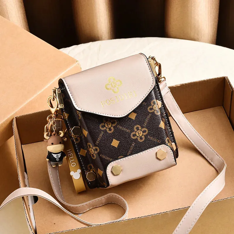 Chic Monogram Mini Crossbody Bag