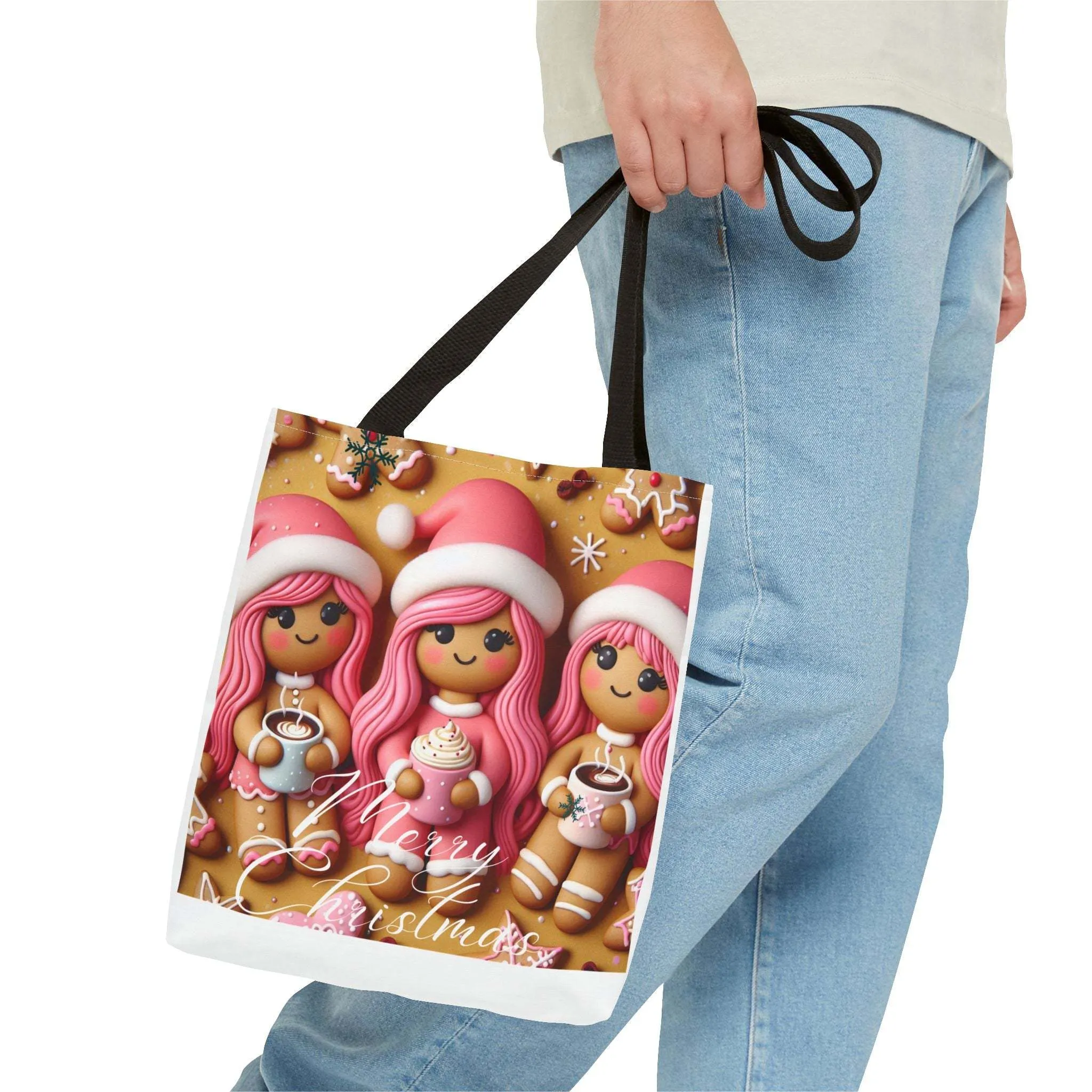 Christmas Gingerbread Women Tote Bag