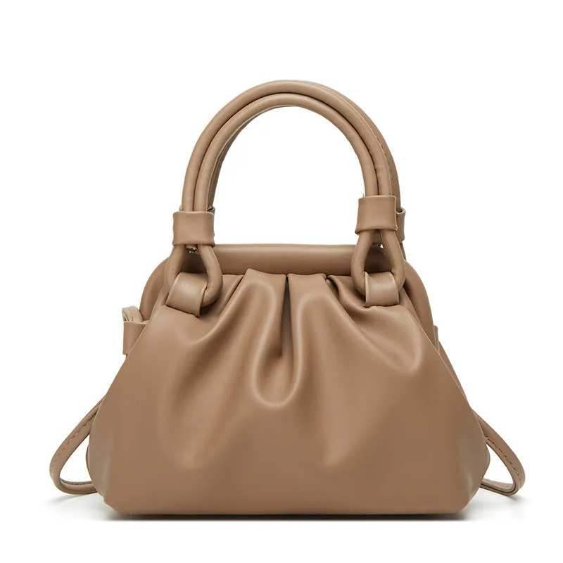 Cloud Bag Summer Pleated One-shoulder Diagonal Handbag