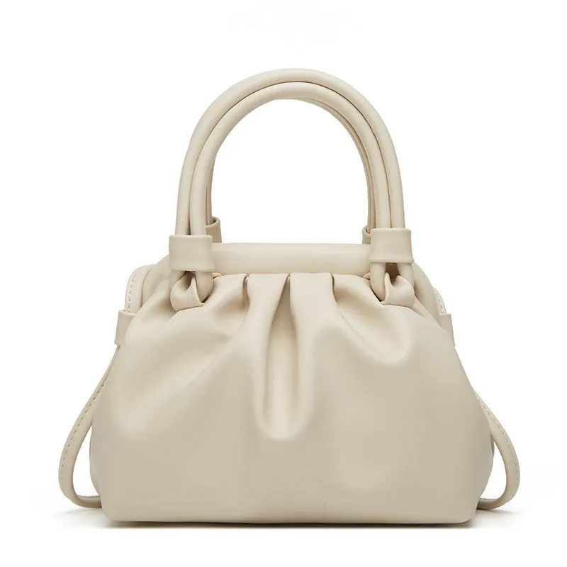 Cloud Bag Summer Pleated One-shoulder Diagonal Handbag