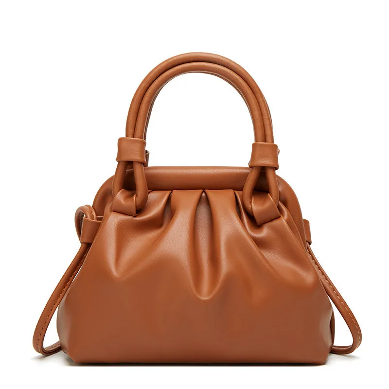 Cloud Bag Summer Pleated One-shoulder Diagonal Handbag