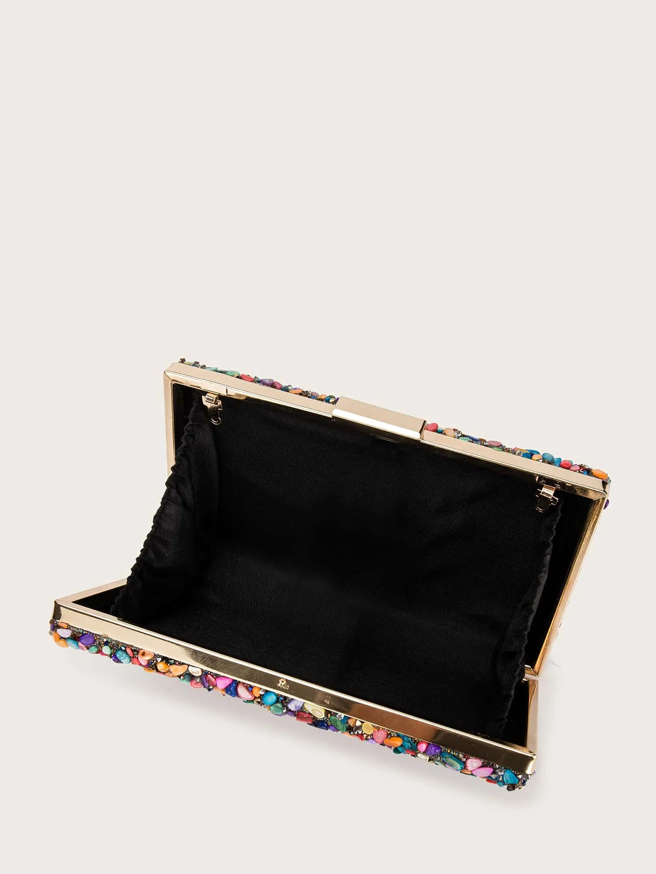 Colorful Box Clutch Bag