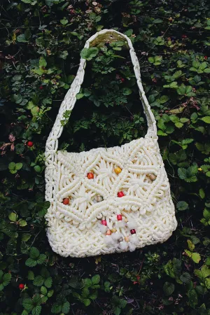 Crochet Messenger Bag