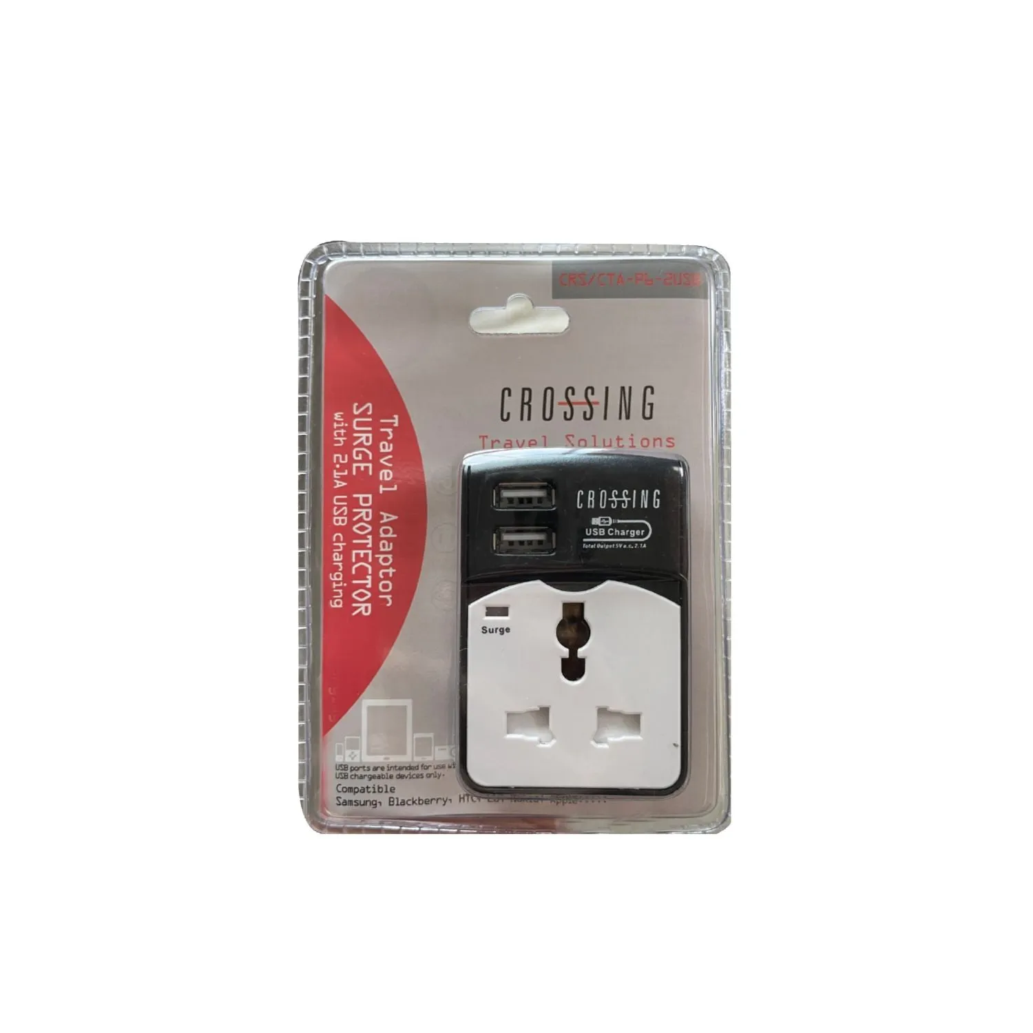 Crossing Travel Adaptor (2USB)