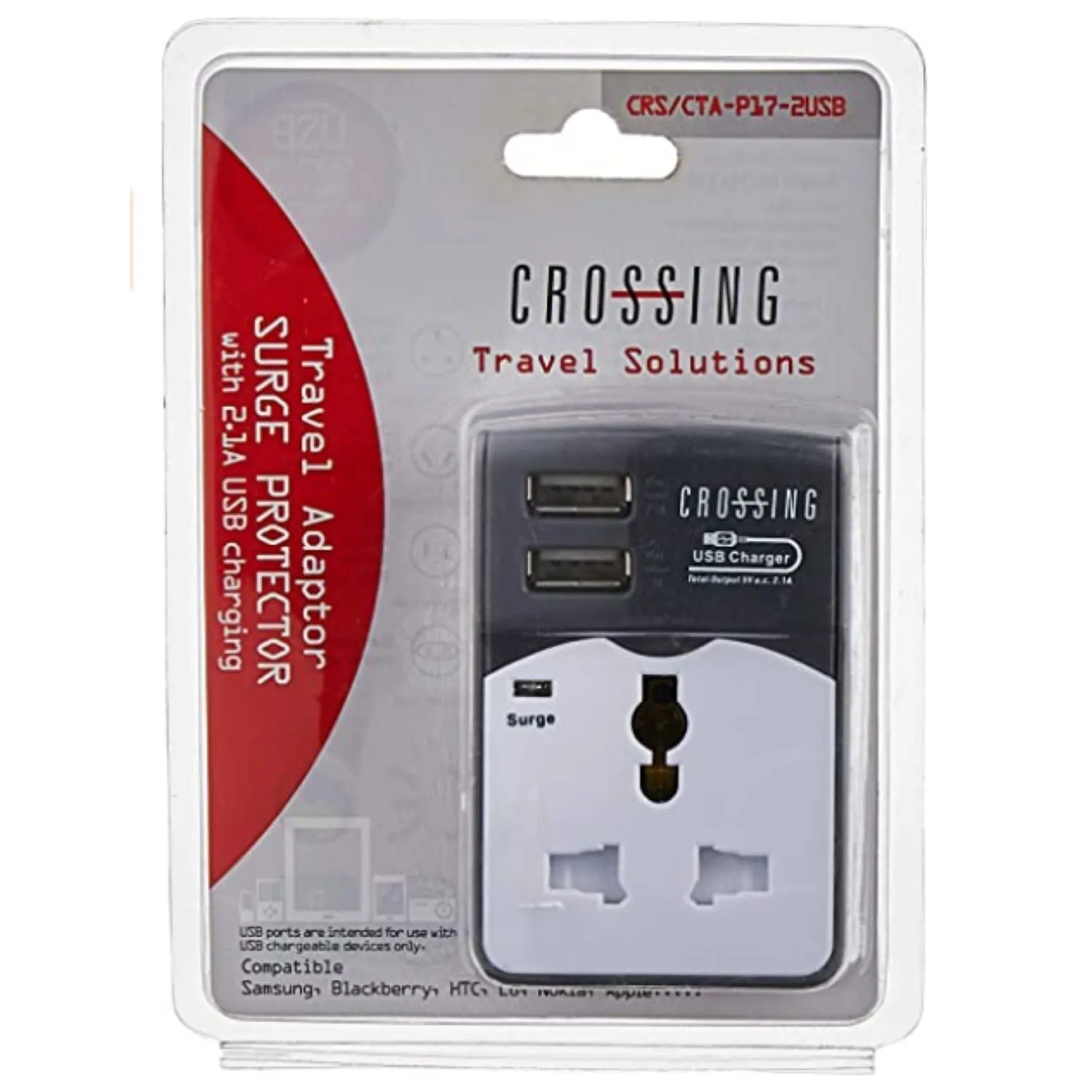 Crossing Travel Adaptor (2USB)