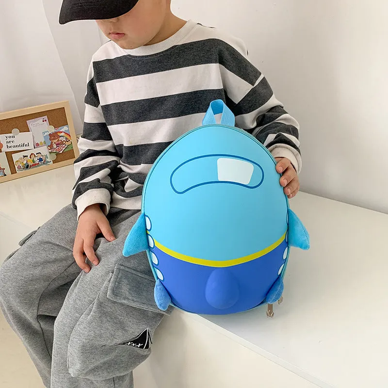 Cute Cartoon Airplane Backpack for Kindergarten