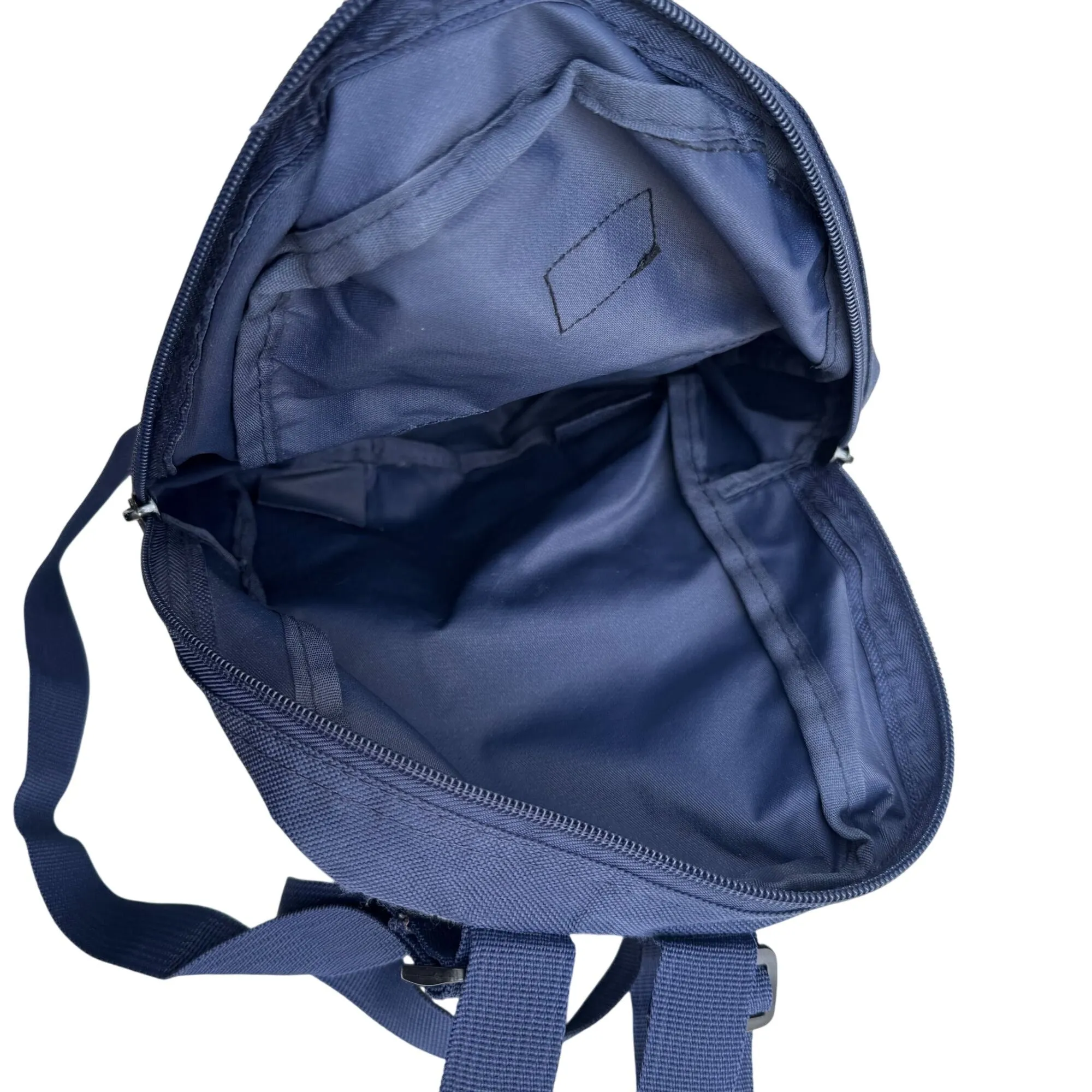 Dickies Mini Navy Blue Adjustable Straps & Front Pocket Kids Festival Backpack