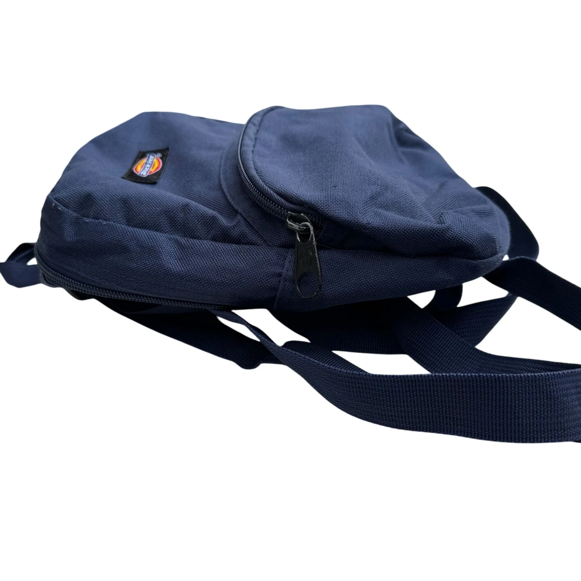 Dickies Mini Navy Blue Adjustable Straps & Front Pocket Kids Festival Backpack