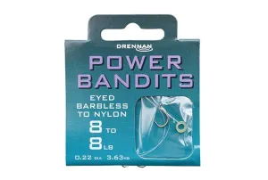 Drennan Power Bandits Barbless hooks to nylon