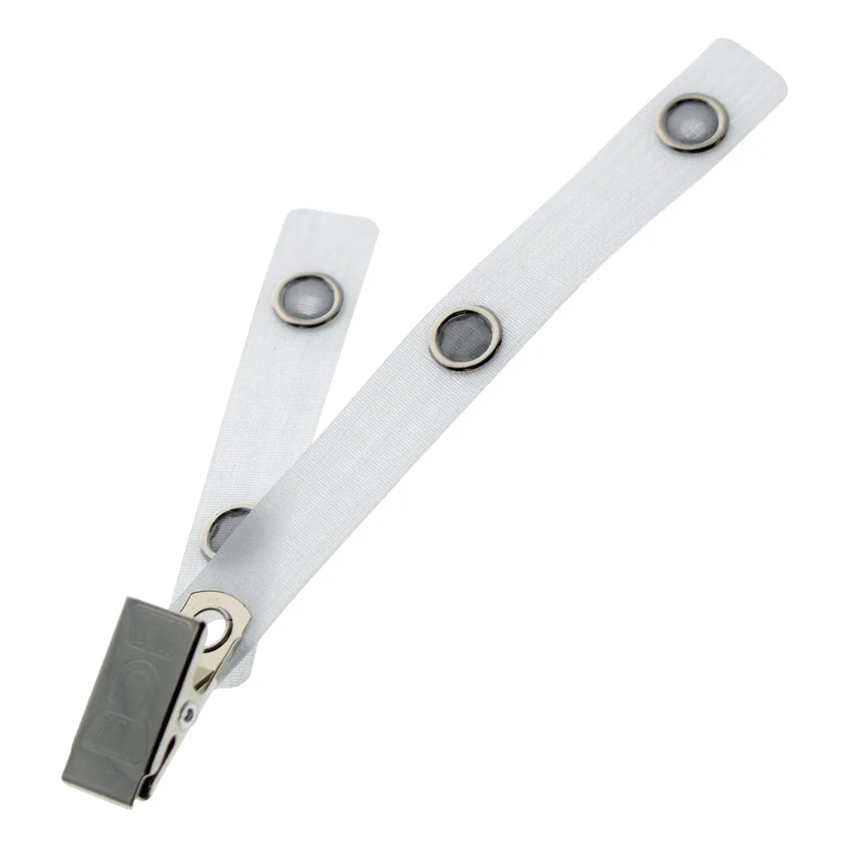 Dual ID Strap Clip for Holding Two ID Badges or Badge Buddy and ID Badge (S2204)