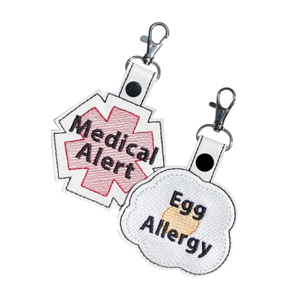 Egg Allergy & Small Medical Alert Bundle - Fried