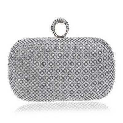 Evening Clutch Bags Diamond-Studded Evening Bag With Chain Shoulder Bag Women's Handbags Wallets Evening Bag For Wedding