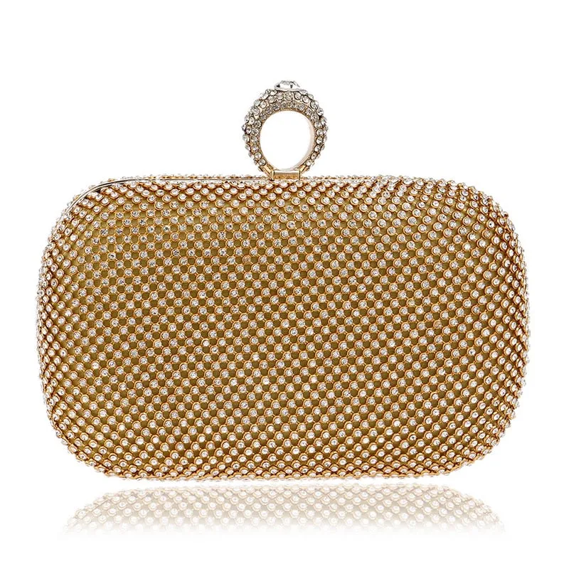 Evening Clutch Bags Diamond-Studded Evening Bag With Chain Shoulder Bag Women's Handbags Wallets Evening Bag For Wedding