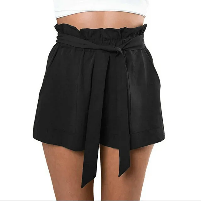 Fashionable Loose Short with Belt